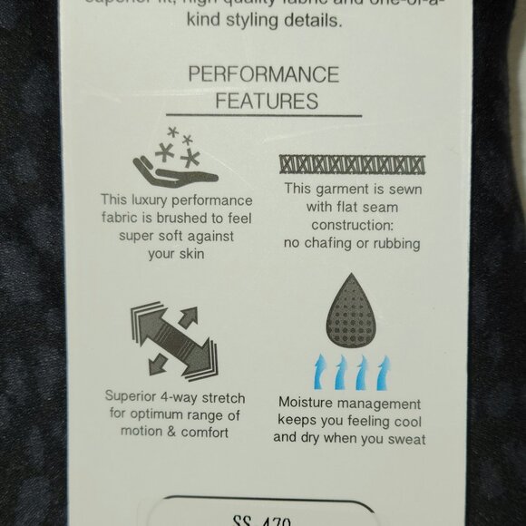 Fare Crop Joggers Scorpio Sol Ditsy Cheetah - Picture 2 of 5